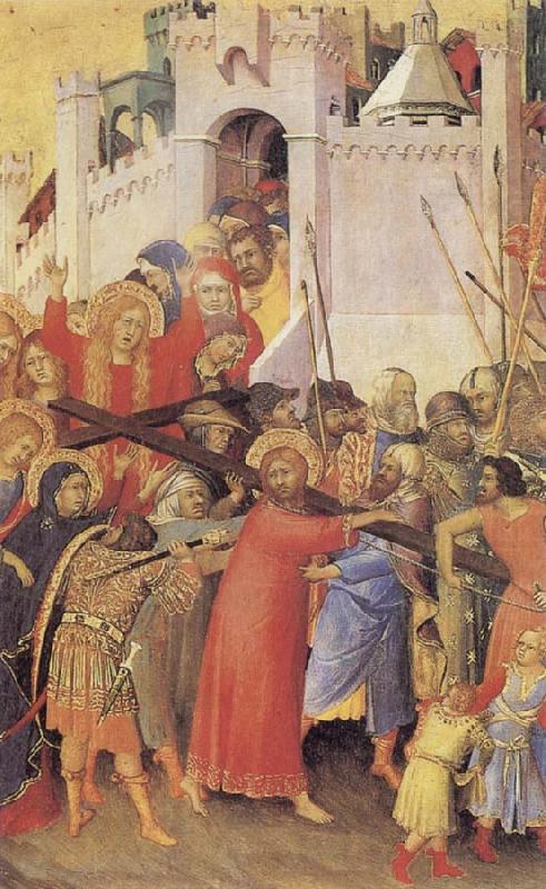 The Road to Calvary, Simone Martini